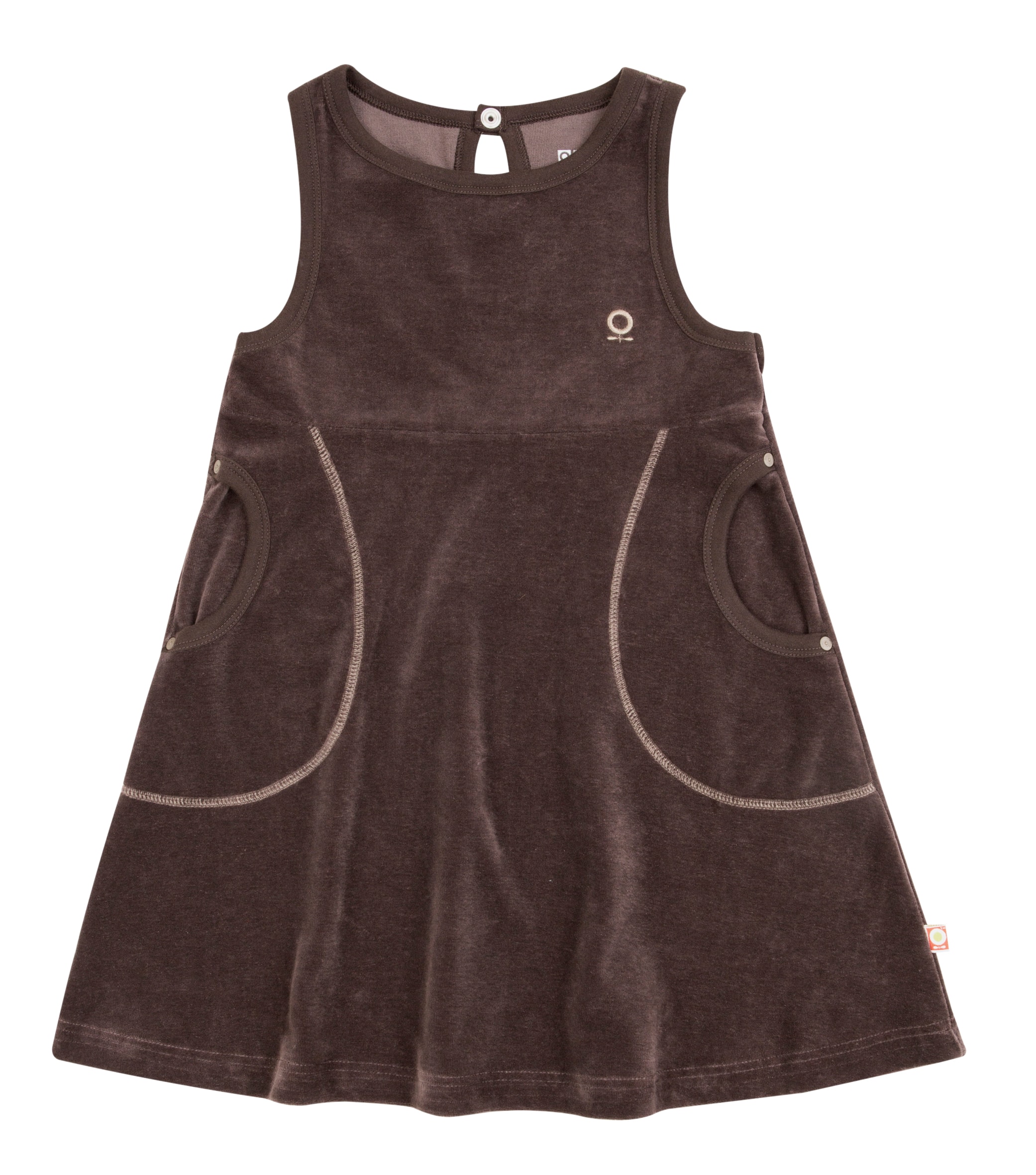 Sleeveless Dress Velvet